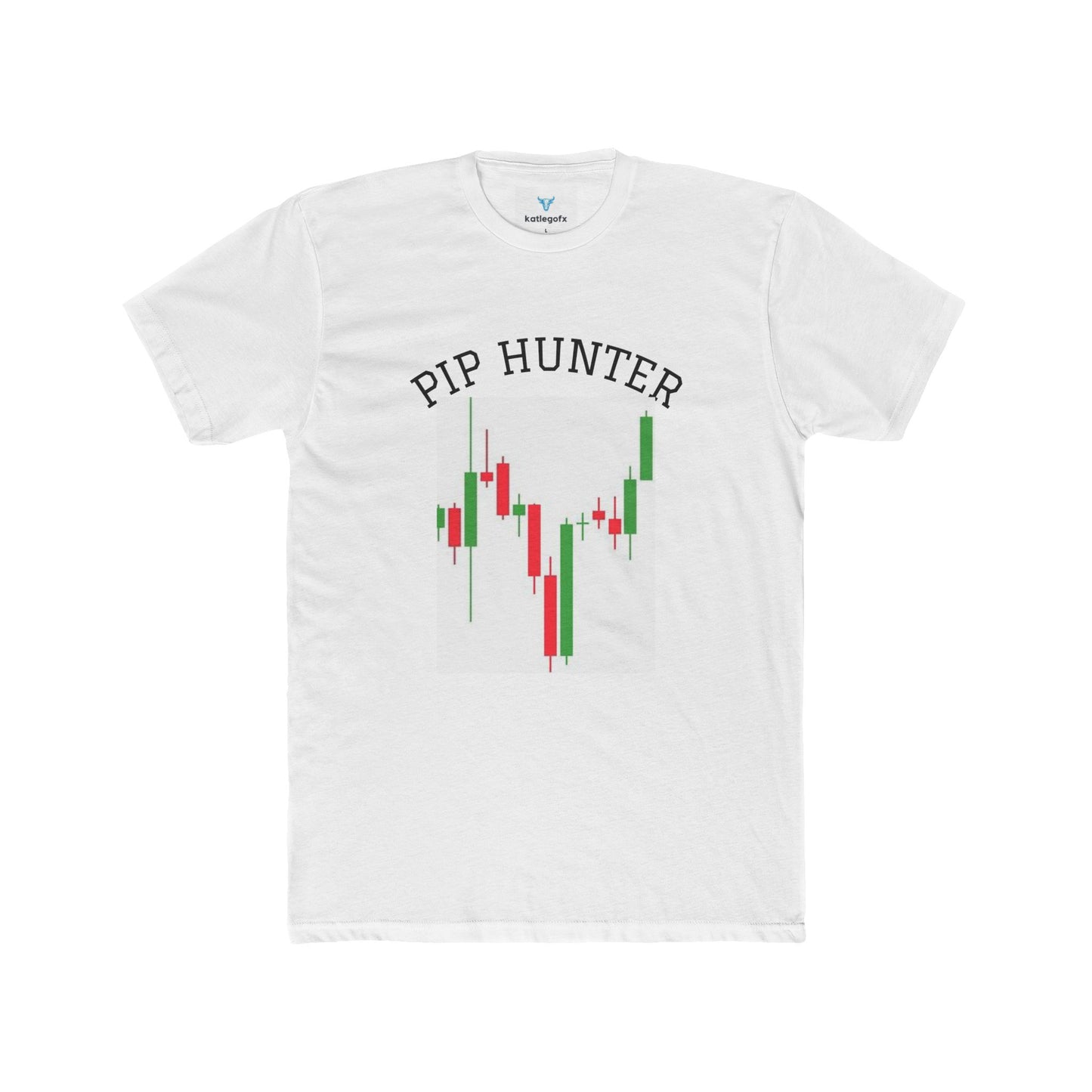 Pip Hunter Trading Tee - Unisex Cotton Crew Shirt, Forex Trader Gift, Day Trader Apparel, Stock Market Style, Trading Humor T-Shirt