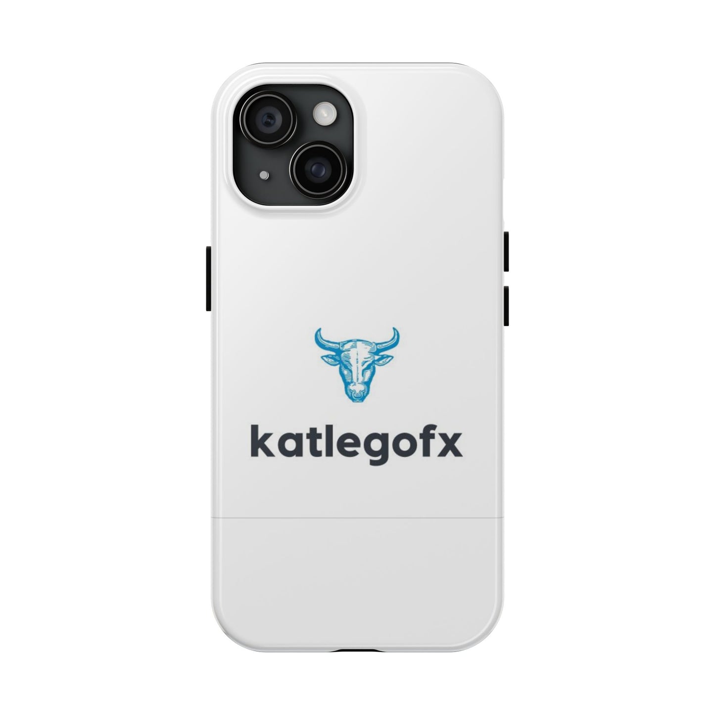 Durable Custom Tough Phone Case, Personalized Phone Accessory, Gift for Him/Her, Unique Phone Cover, Cow Graphic Design