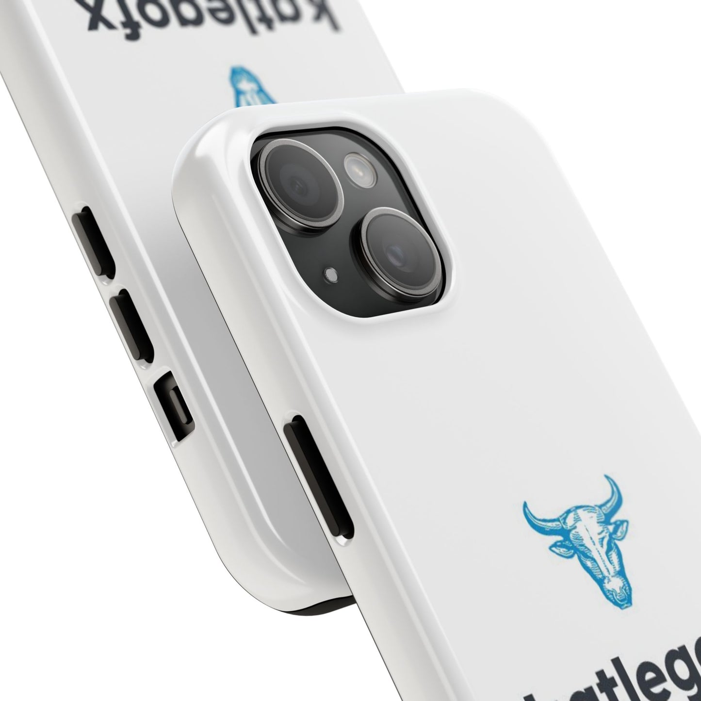 Durable Custom Tough Phone Case, Personalized Phone Accessory, Gift for Him/Her, Unique Phone Cover, Cow Graphic Design