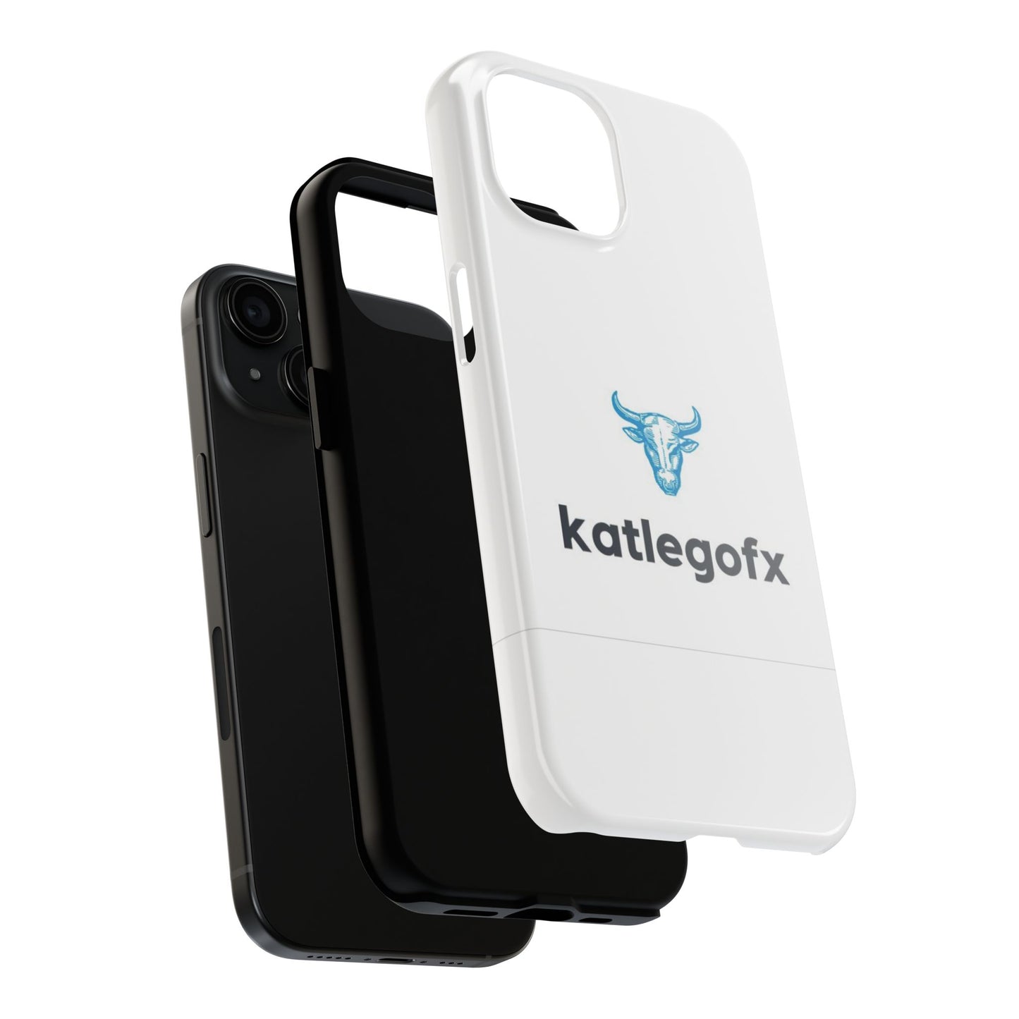 Durable Custom Tough Phone Case, Personalized Phone Accessory, Gift for Him/Her, Unique Phone Cover, Cow Graphic Design